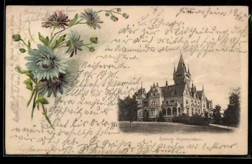 AK Hummelshain, Totalansicht von Schloss Hummelshain