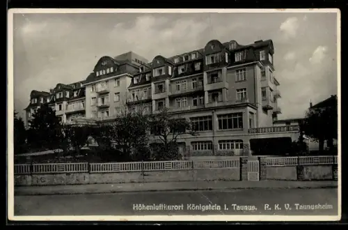 AK Königstein i. Taunus, R. K. V. Taunusheim