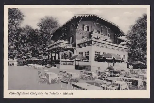 AK Königstein i. Taunus, Totalansicht vom Kurhaus