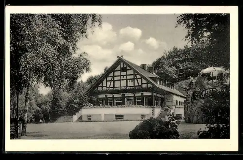 AK Kelkheim, Klostergut Rettershof, Kaffee zum fröhlichen Landmann