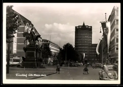 AK Düsseldorf, Blick auf das Wilh. Marx Haus