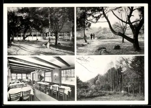 AK Klein-Eichen bei Königsforst, Café-Restaurant Heideblick, Inh. Carl Kretzer