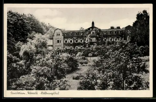 AK Rösrath-Hoffnungsthal, Sanatorium mit Anlagen