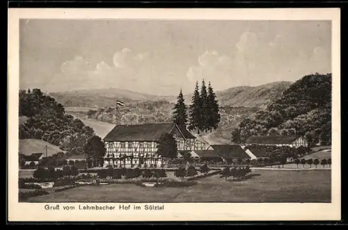 AK Hoffnungsthal, Restaurant und Pension Lehmbacher Hof