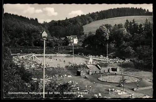 AK Hoffnungsthal bei Köln, Blick auf das Freibad