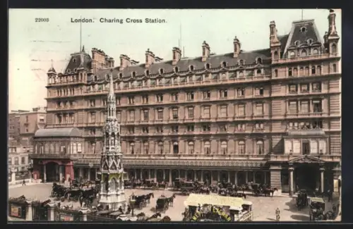 AK London, Charing Cross Station