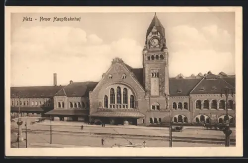 AK Metz, Der Neue Hauptbahnhof