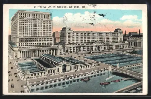 AK Chicago, IL, New Union Station