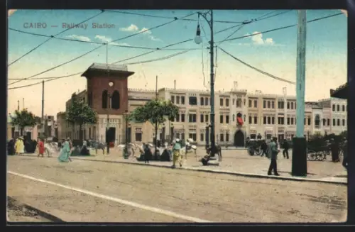 AK Cairo, Railway Station