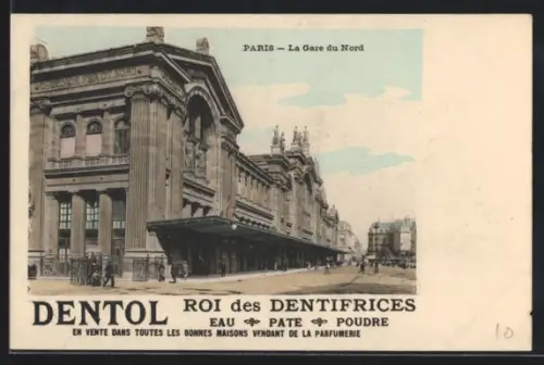 AK Paris, La Gare du Nord