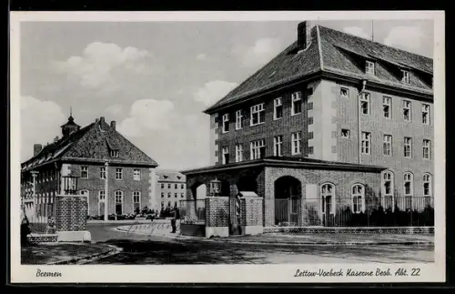 AK Bremen, Lettow-Vorbeck-Kaserne der Beobachtungsabteilung 22