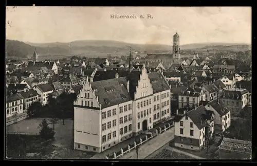AK Biberach, Teilansicht mit neuem Schulhaus