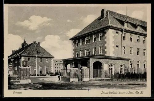 AK Bremen, Lettow-Vorbeck-Kaserne der Beobachtungsabteilung 22