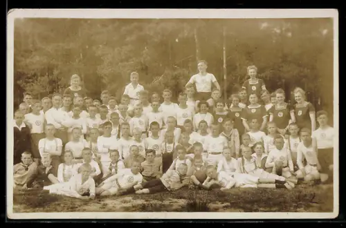 Foto-AK Lüneburg, Heideturn- und Sportfest 1921, MTV Lüneburg