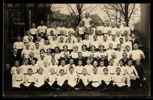 Foto-AK Lüneburg, Eilbotenlauf 1913, MTV Lüneburg