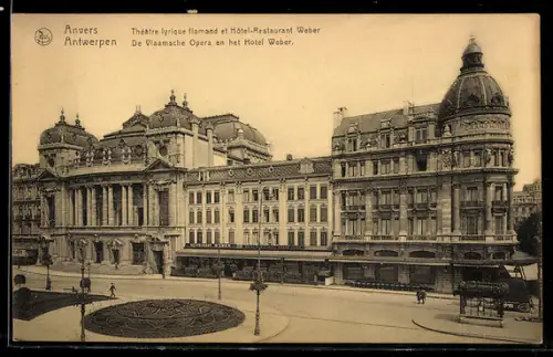 AK Anvers, Théâtre lyrique flamand et Hôtel-Restaurant Weber