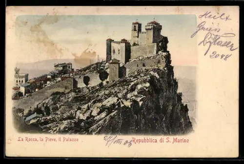 AK Repubblica di S. Marino, La Rocca, la Pieve, il Palazzo
