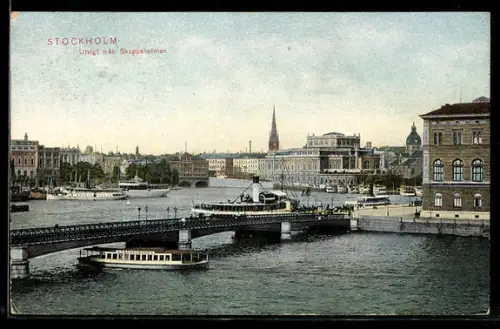 AK Stockholm, Utsigt från Skeppsholmen