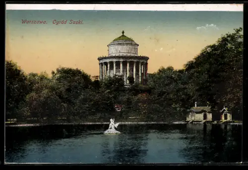 AK Warszawa, Ogród Saski