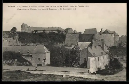 AK Sedan, La Citadelle, Ancien Château des Princes de la Marek