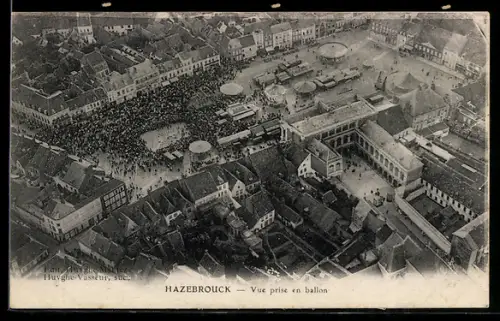 AK Hazebrouck, Vue prise en ballon