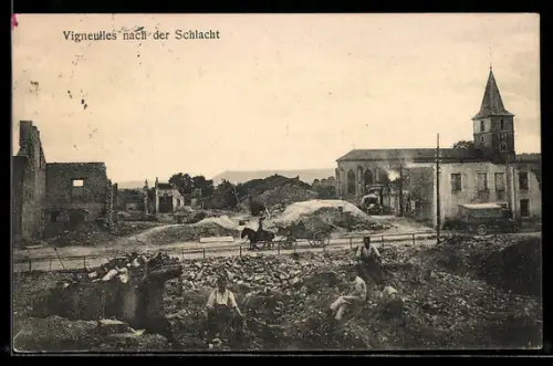 AK Vigneulles, Nach der Schlacht