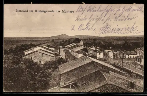 AK Nonsard, Teilansicht mit Montsec