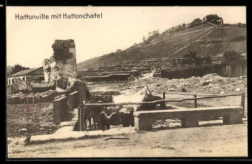 AK Hattonville, Mit Hattonchatel