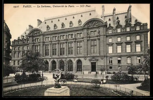 AK Paris, La Sorbonne, Université de Paris