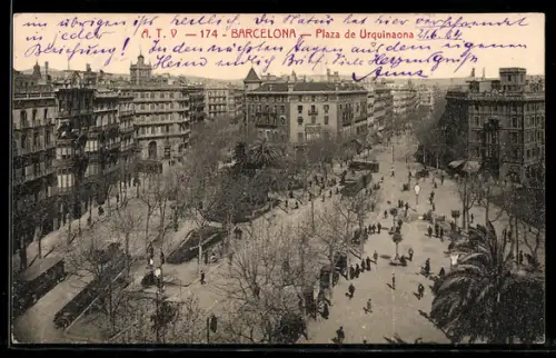 AK Barcelona, Plaza de Urquinaona