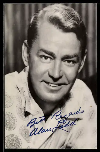AK Alan Ladd, Portrait