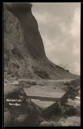 AK Warnicken, Blick auf den Königsstuhl