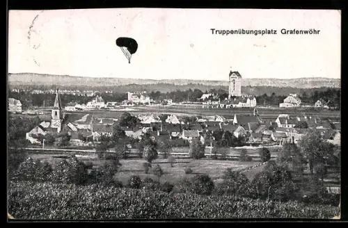 AK Grafenwöhr, Truppenübungsplatz, Gesamtansicht