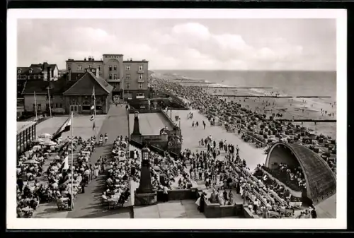 AK Westerland auf Sylt, Promenade