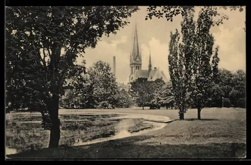 AK Leipzig, Johannapark, Lutherkirche