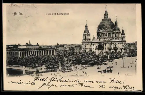 AK Berlin, Dom mit Lustgarten