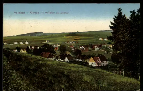 AK Kierspe /Volmetal, Ortsansicht von Wildkuhl aus