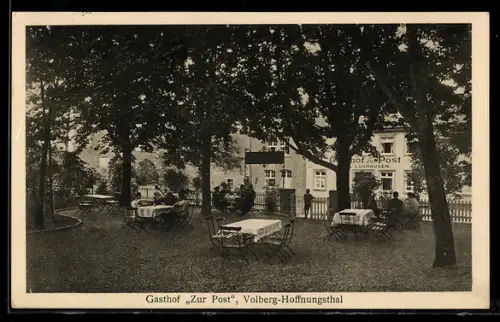 AK Volberg-Hoffnungsthal, Gasthof Zur Post Carl Lüghausen