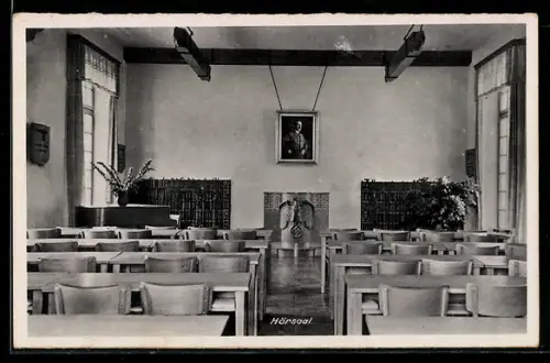 AK Rösrath /Rhein, NSV.-Gauschule Venauen, Hörsaal, Innenansicht