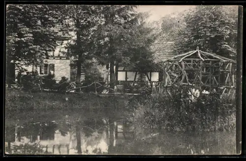AK Forsbach /Bez. Köln, Gasthaus Forsbacher Mühle Hubert Lehmann