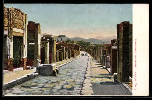 AK Pompei, Strada dell` Abbondanza