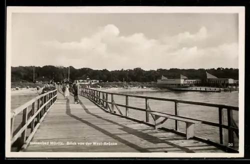 AK Müritz, Blick von der Westbrücke