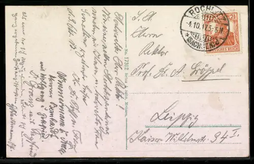 AK Rochlitz i. Sa., Ansicht von Schloss Rochlitz