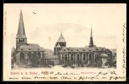 AK Essen a. d. Ruhr, Münsterkirche