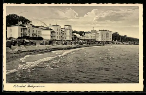 AK Heiligendamm, Strandpromenade, Villen, Grandhotel