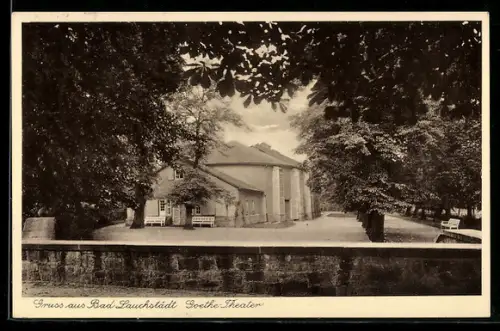 AK Bad Lauchstädt, Goethe-Theater