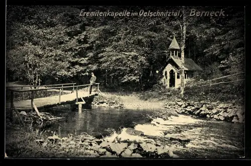 AK Berneck, Eremitenkapelle im Oelschnitztal