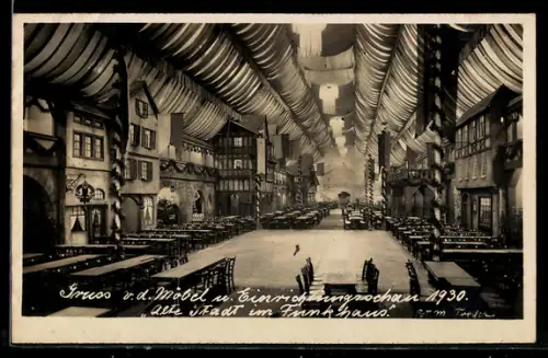 AK Berlin-Charlottenburg, Gasthof Weindorf im Funkhaus