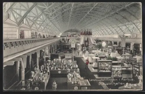 AK Aarhus, Landsudstillingen, Industrihallen, Ausstellung