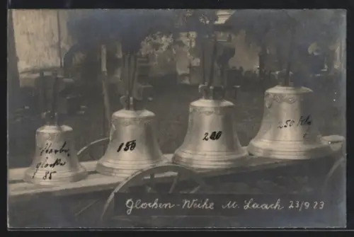 AK Maria Laach, Glockenweihe im Jahr 1923